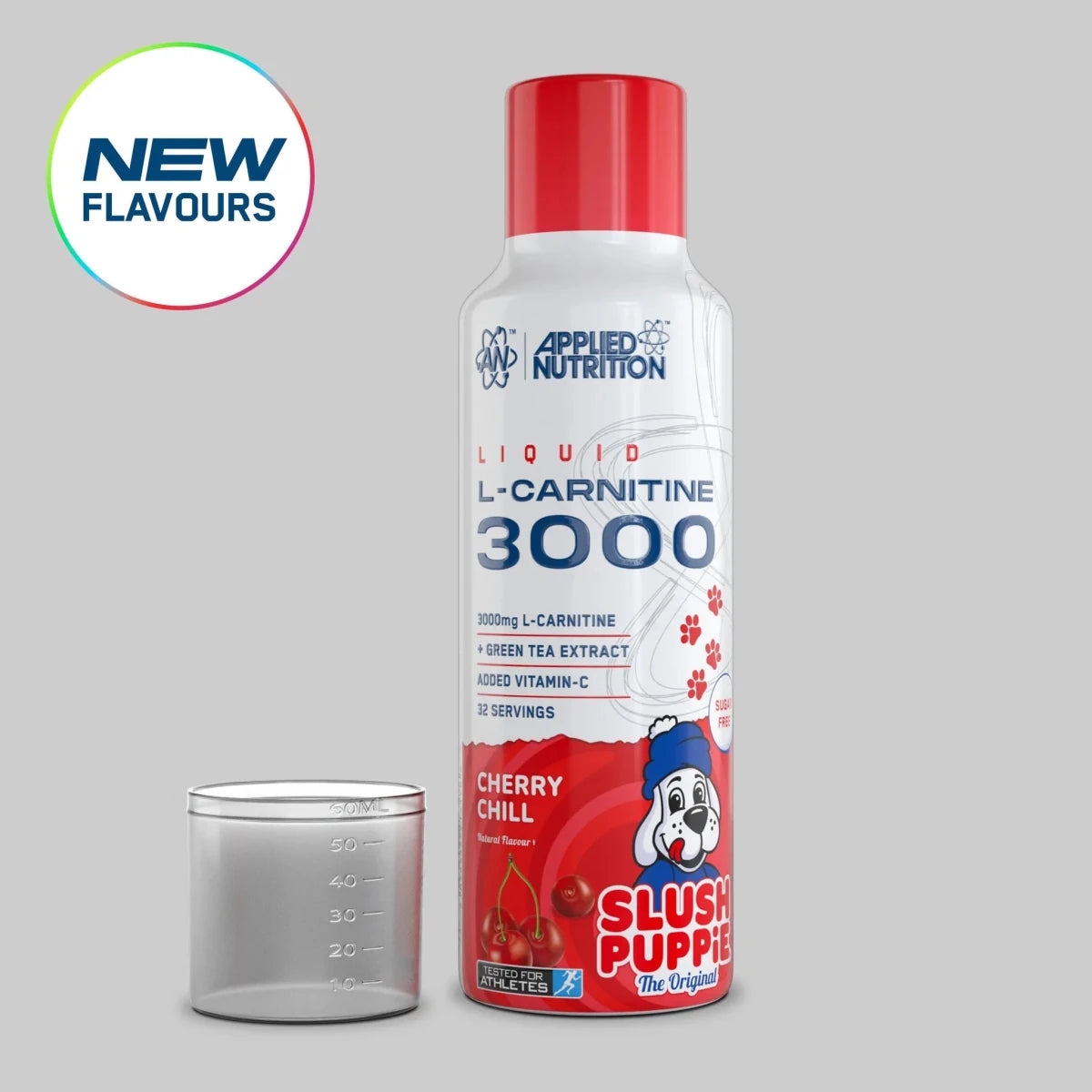 Applied Nutrition L-Carnitine 3000 480ml - Cherry Chill Slush Puppie - manufacturer product image