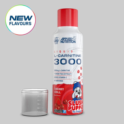 Applied Nutrition L-Carnitine 3000 480ml - Cherry Chill Slush Puppie - manufacturer product image