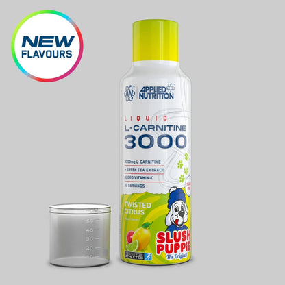 Applied Nutrition L-Carnitine 3000 480ml - Twisted Citrus Slush Puppie - manufacturer product image