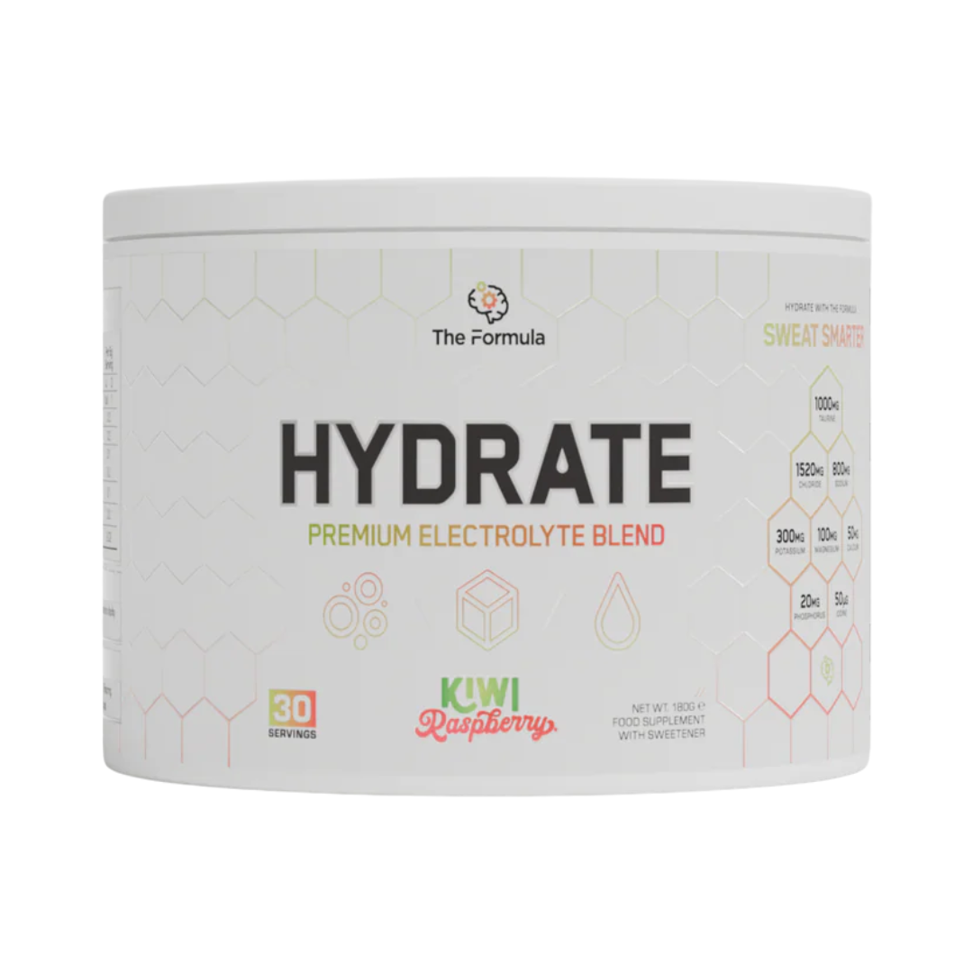 The Formula HYDRATE Science Backed Electrolytes 180g Kiwi Raspberry packshot