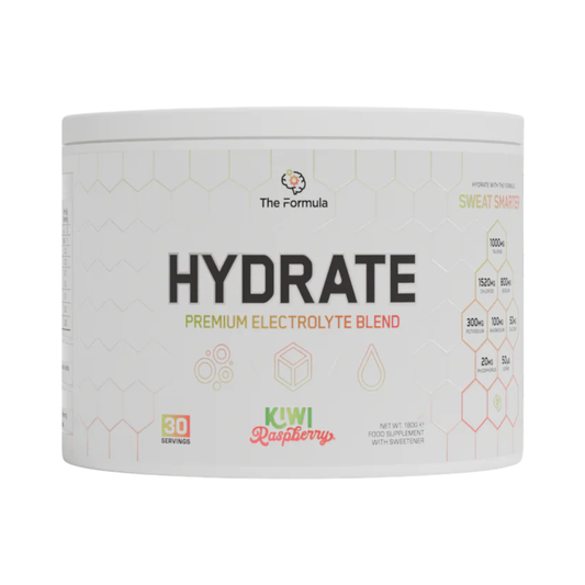 The Formula HYDRATE Science Backed Electrolytes 180g Kiwi Raspberry packshot