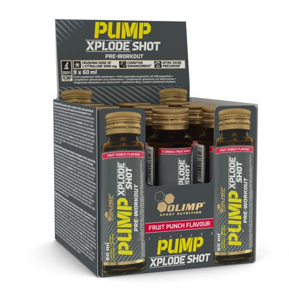 Olimp Sport Nutrition Pump Xplode Shot 9x60ml Fruit Punch packshot