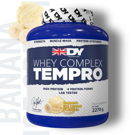 DY Nutrition Tempro Whey Complex 2.27kg Banana Ice Cream packshot