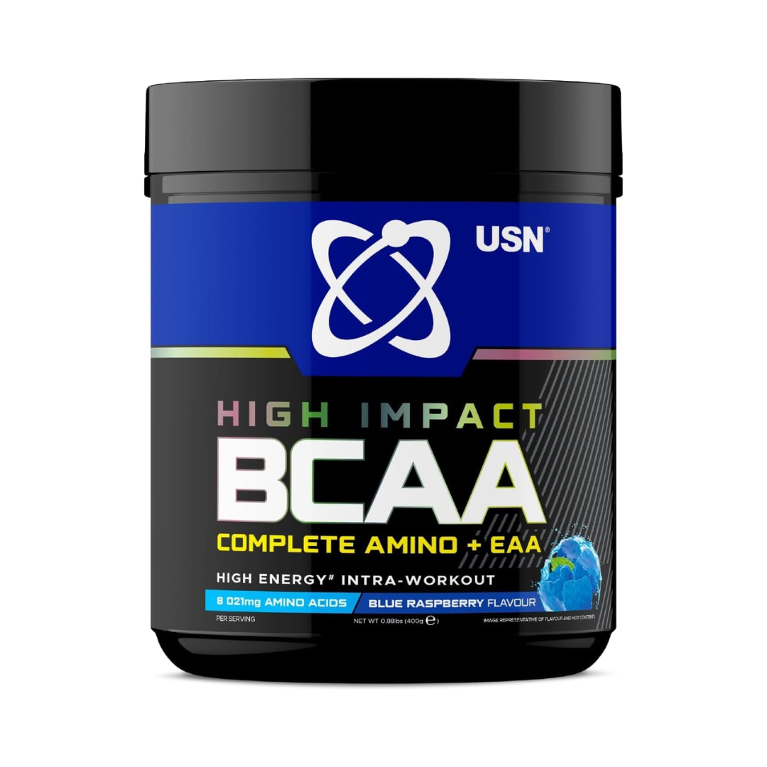 USN BCAA Complete Amino + EAA 400g Blue Raspberry packshot