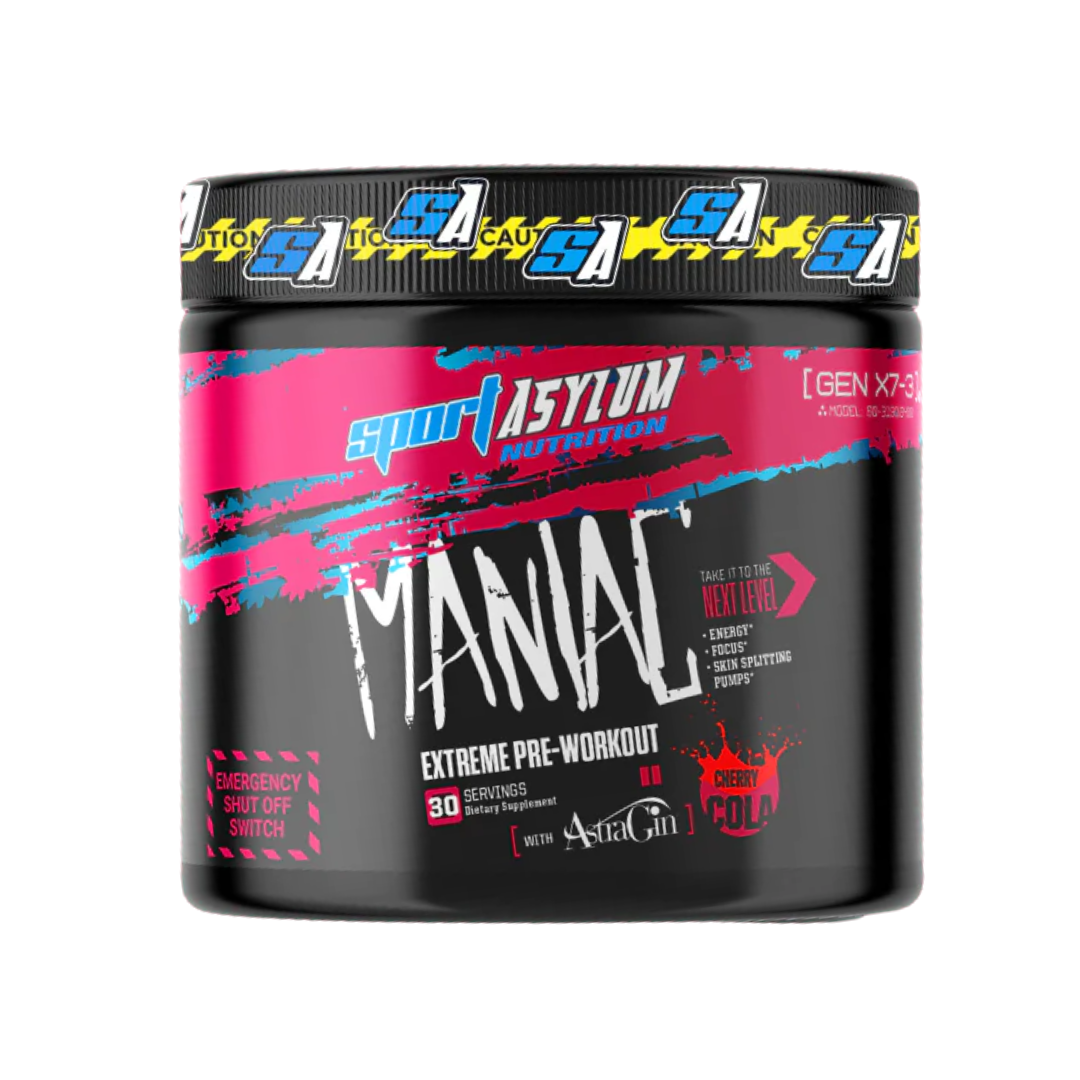 Sport Asylum Maniac 360g Cherry Cola packshot