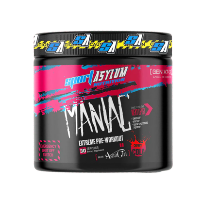 Sport Asylum Maniac 360g Cherry Cola packshot