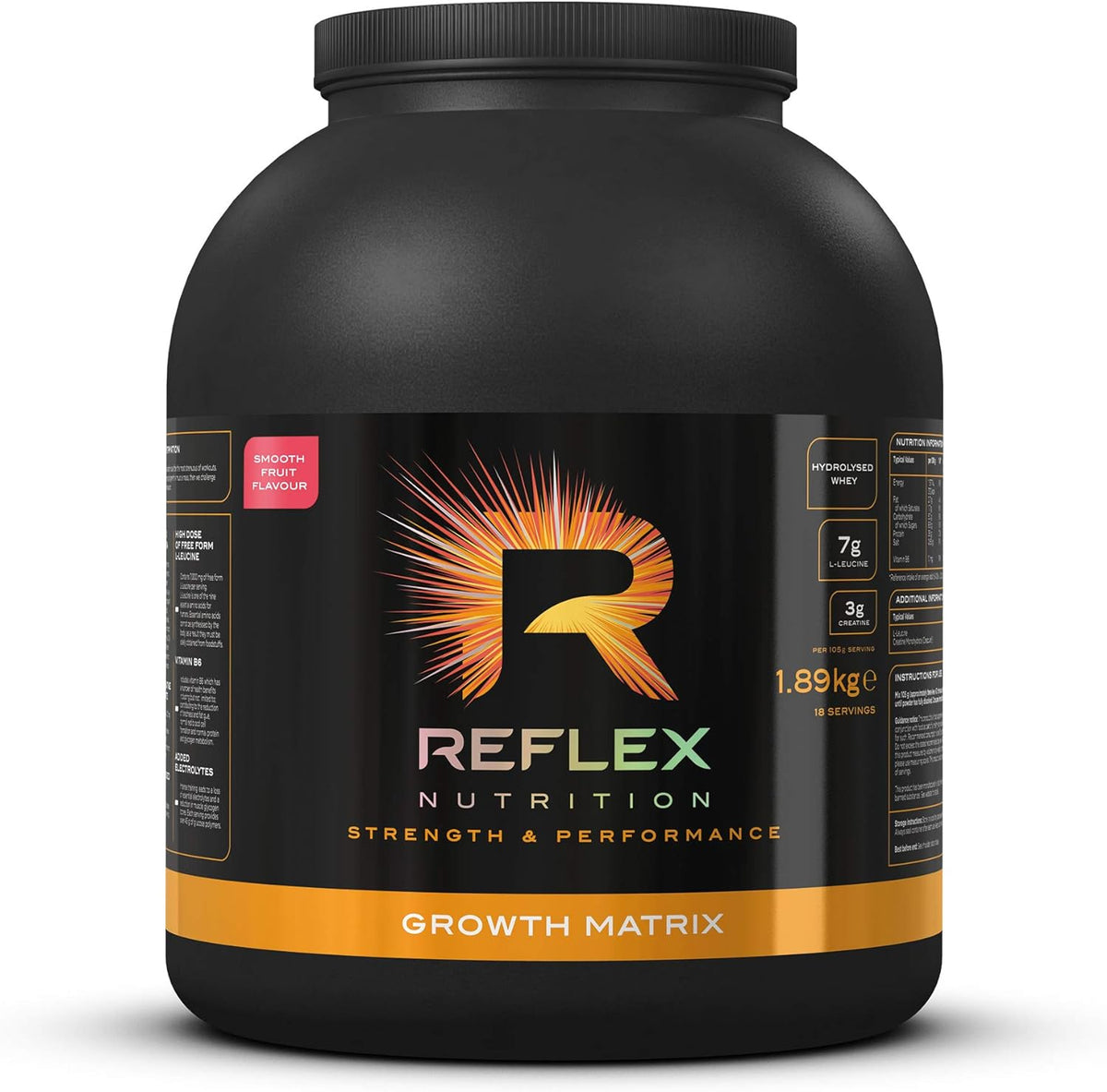 Reflex Nutrition Growth Matrix 1.8kg Fruit packshot