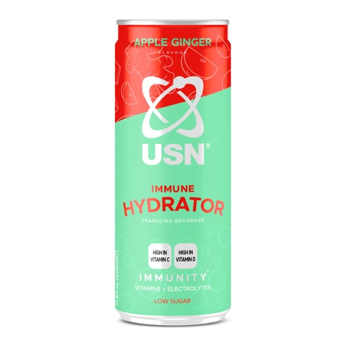USN Immune Hydrator Apple Ginger 330ml can