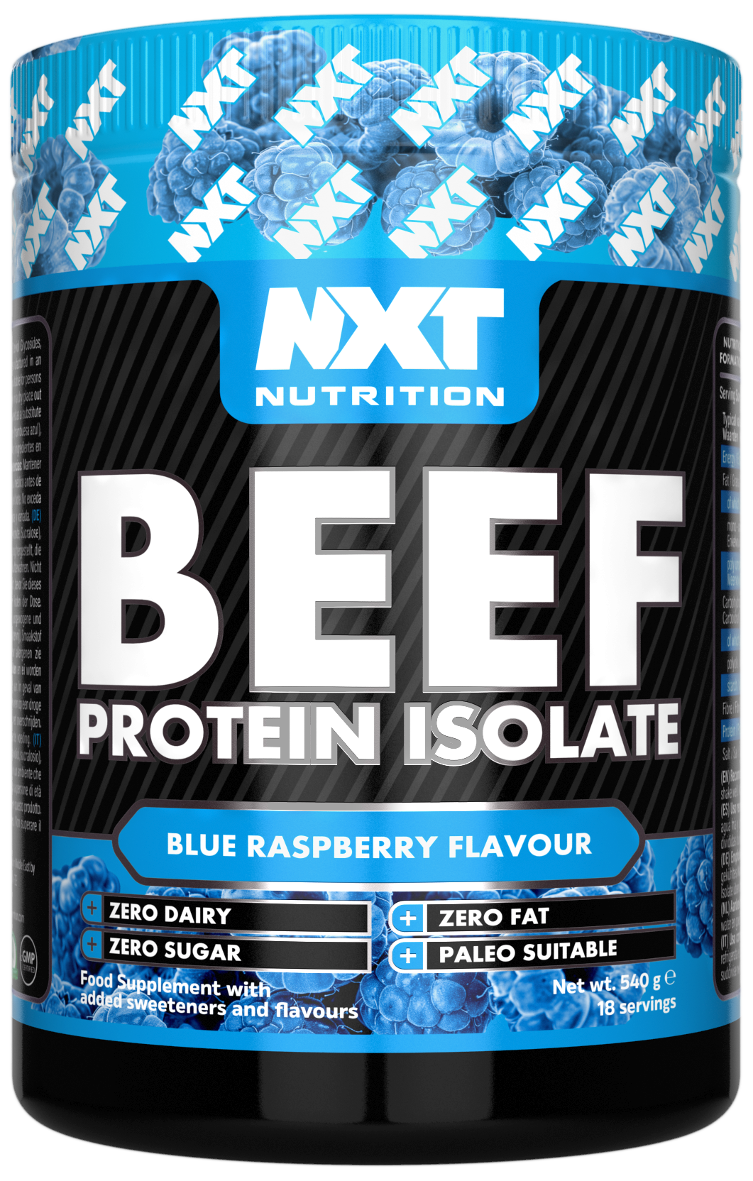 NXT Nutrition Beef Protein Isolate 540g