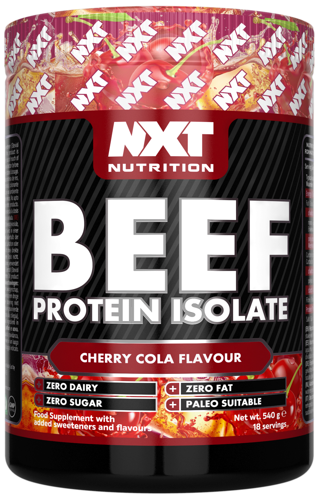 NXT Nutrition Beef Protein Isolate 540g