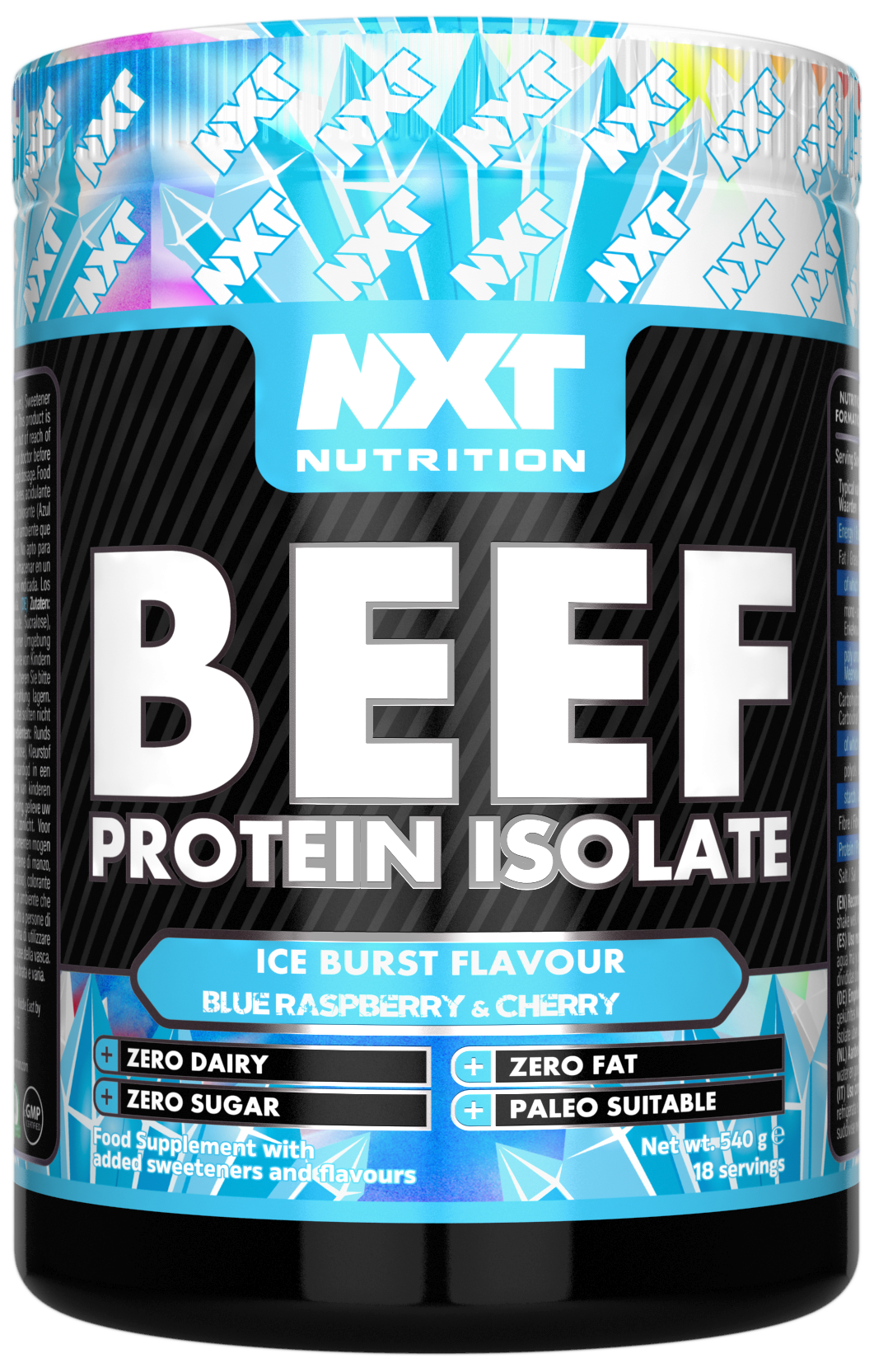 NXT Nutrition Beef Protein Isolate 540g