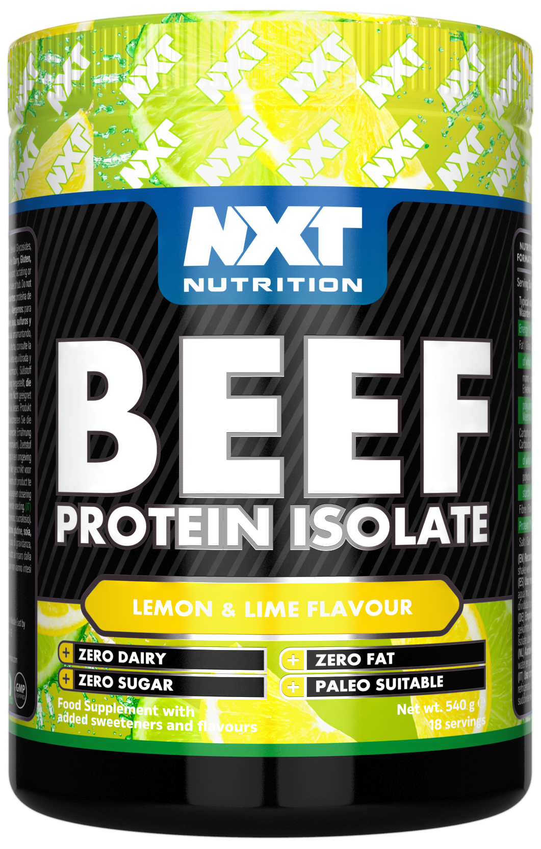 NXT Nutrition Beef Protein Isolate 540g
