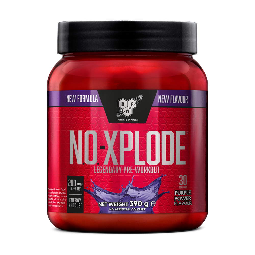 BSN N.O.Xplode 390g - Purple Power product packaging