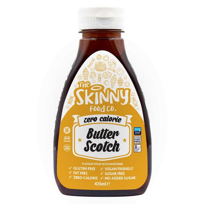 The Skinny Food Co Skinny Syrup 425ml Butter Scotch packshot