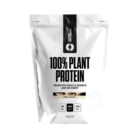 Marchon Supplements 100% Plant Protein 1kg Vanilla packshot