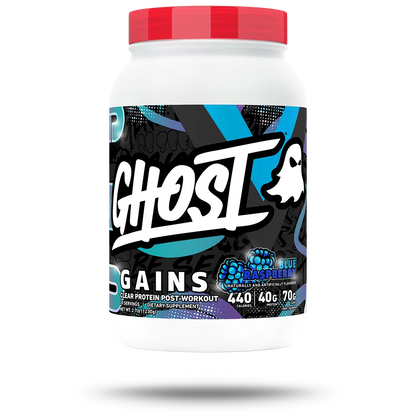 Ghost Clear Gains Protein 1230g Blue Raspberry packshot