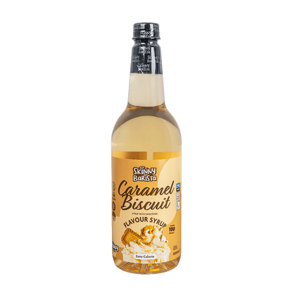 The Skinny Food Co Skinny Barista Zero Calorie Coffee Syrup 1000ml - Caramel Biscuit