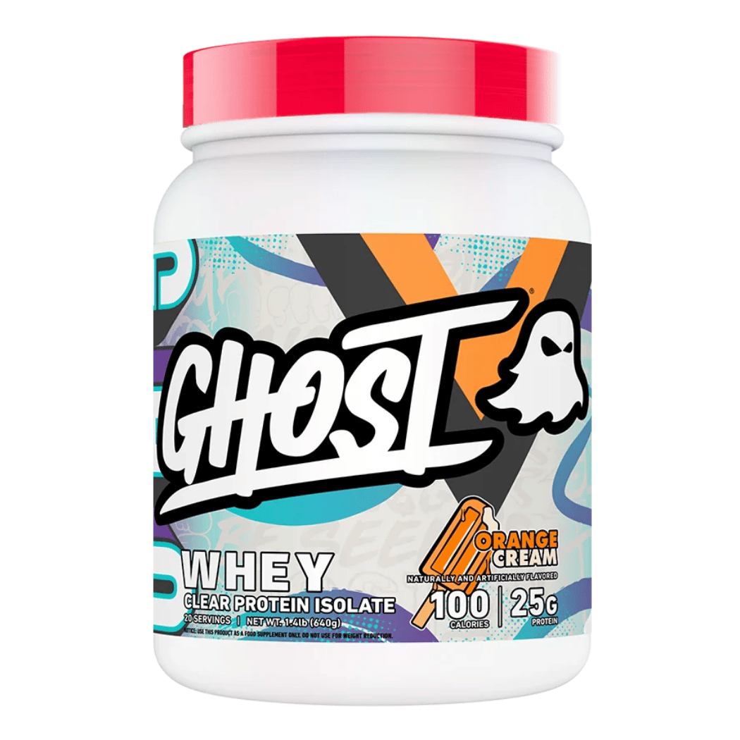 Ghost Clear Whey 640g Orange Cream packshot