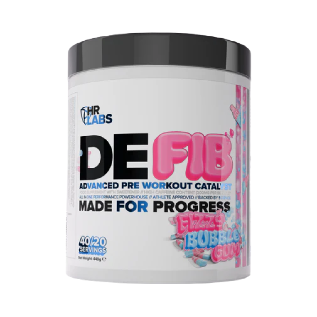 HR Labs DEFIB 440g Fizzy Bubblegum Bottles packshot