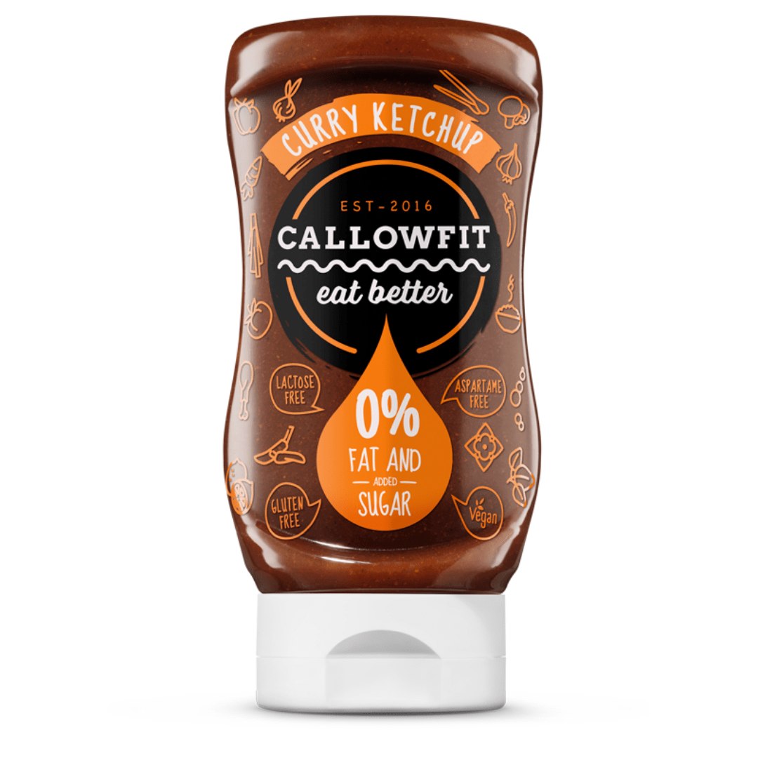 Callowfit Sauce 300ml Curry Ketchup packshot