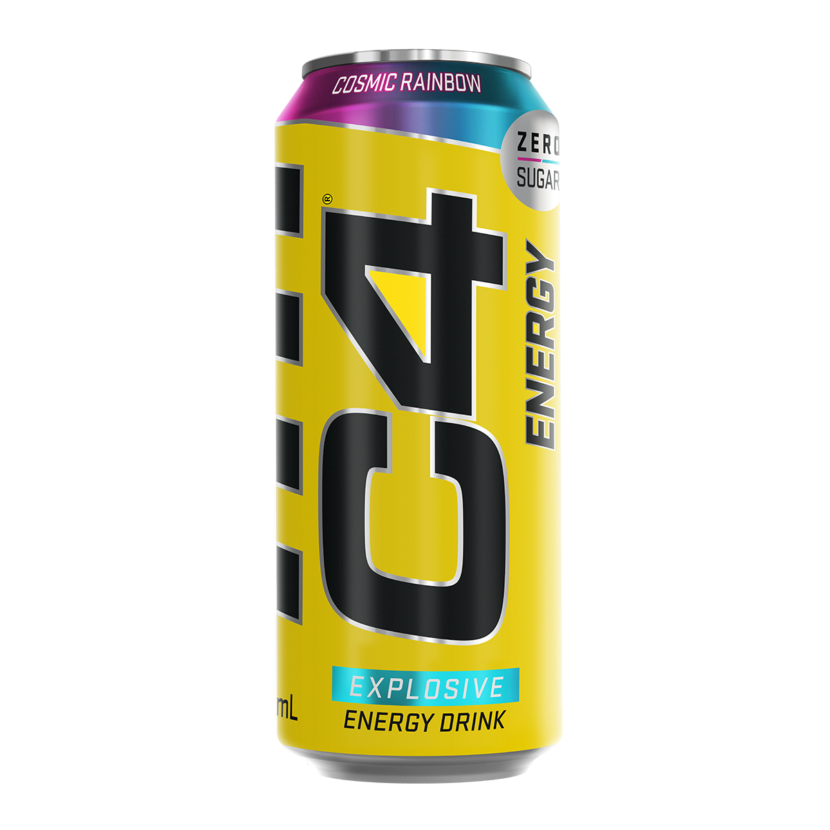 Cellucor C4 Performance Energy Carbonated RTD 12x500ml - Cosmic Rainbow product packaging