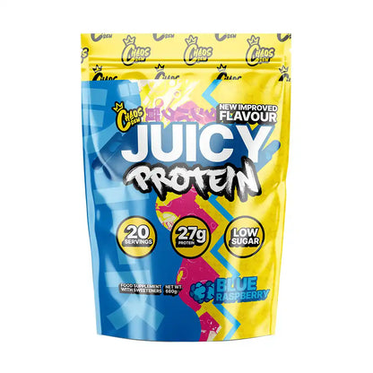 Chaos Crew Juicy Protein 680g Blue Raspberry