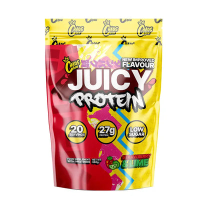 Chaos Crew Juicy Protein 680g Strawberry lime