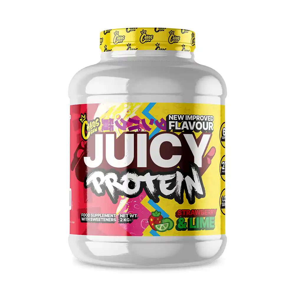 Chaos Crew Juicy Protein 2kg Strawberry lime