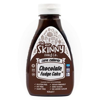 The Skinny Food Co Skinny Syrup 425ml Chocolate Fudge Cake packshot