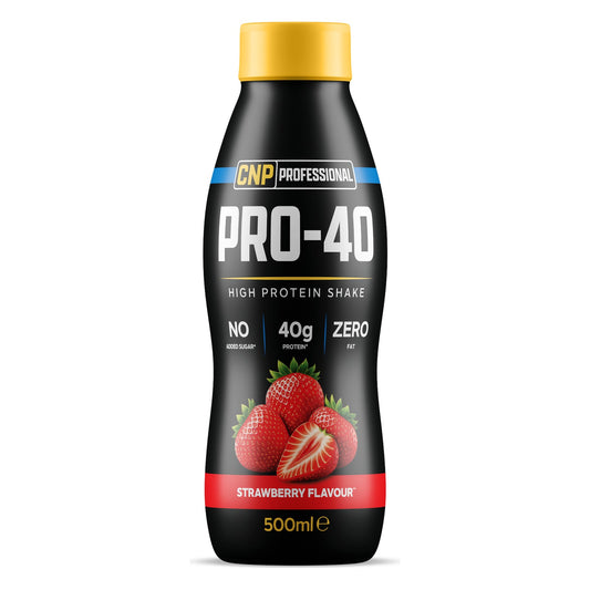 CNP PRO-40 Protein RTD 8x500ml Strawberry packshot
