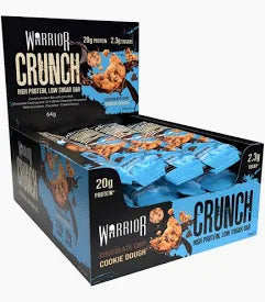 Warrior Crunch Bars 12x64g — Choc Chip Cookie Dough