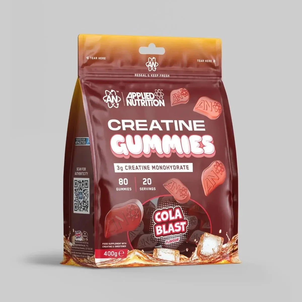 Applied Nutrition Creatine Gummies 80Gummies Cola Blast