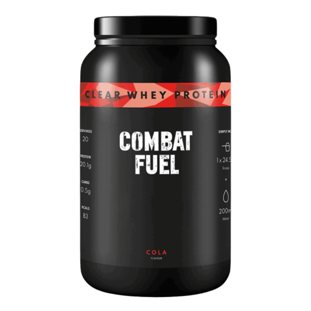 Combat Fuel Clear Whey Protein 490g Cola packshot