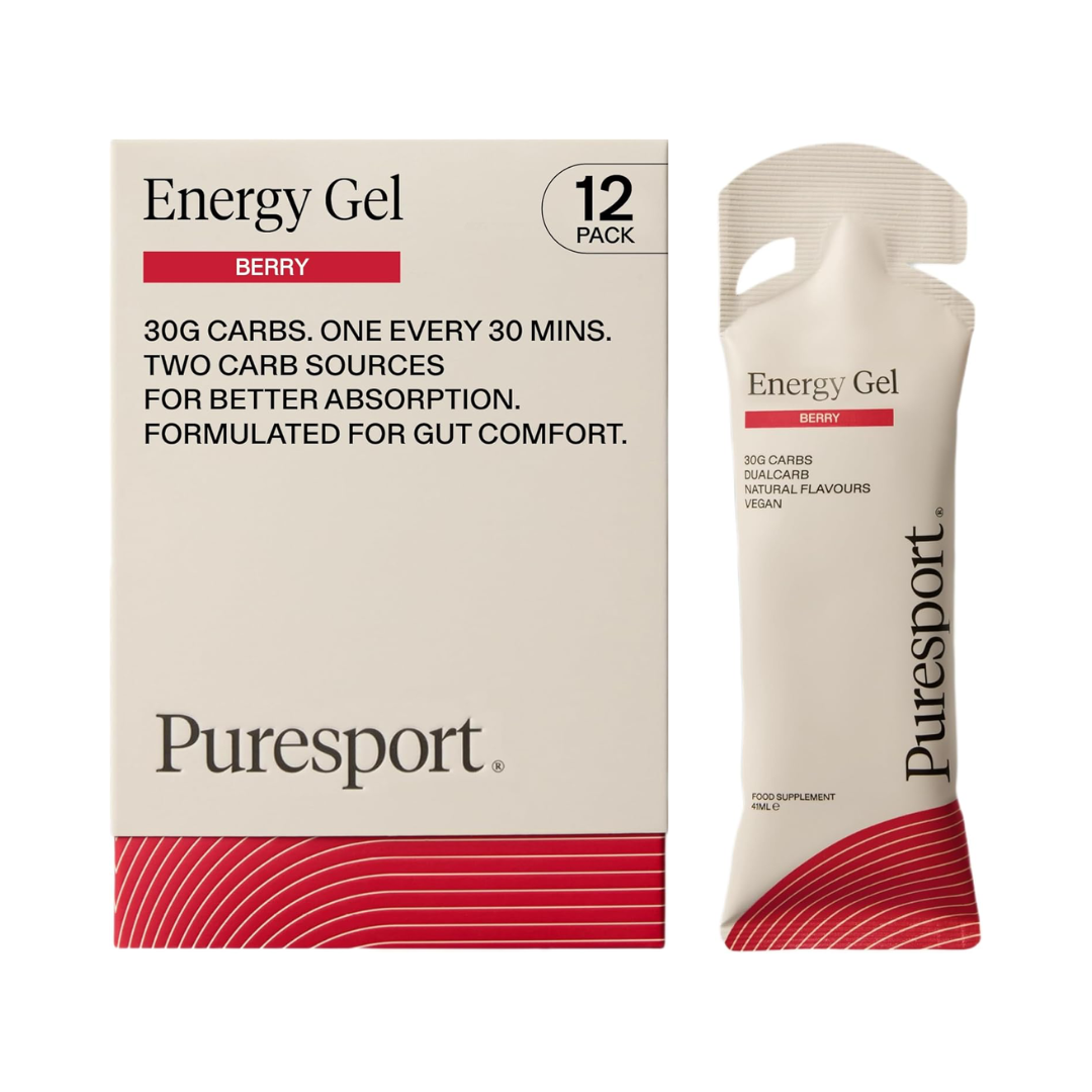 Puresport Energy Gel 12 Softgels Berry packshot