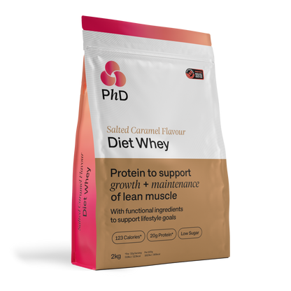 PhD Nutrition Diet Whey 2kg - Salted Caramel