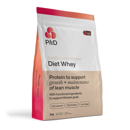 PhD Nutrition Diet Whey 2kg - Vanilla Creme