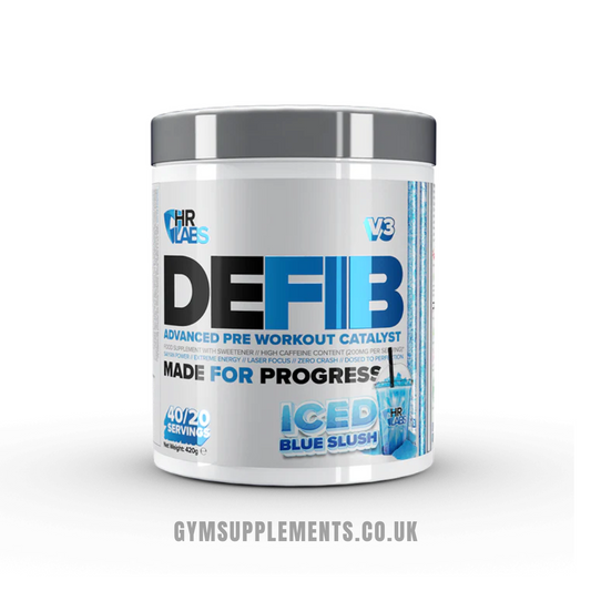 HR Labs DEFIB 420g Iced Blue Slush packshot