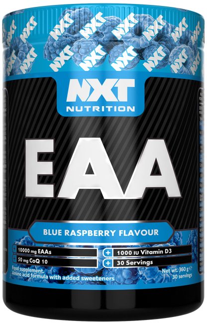 NXT Nutrition EAAs 360g Icy Blue Razz packshot