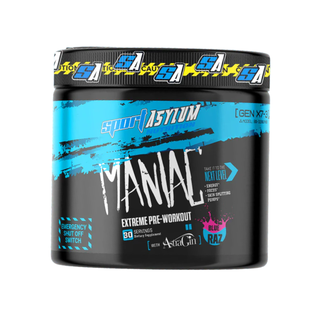 Sport Asylum Maniac 360g Blueberry Popsicle packshot