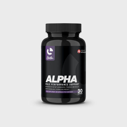Efectiv Nutrition ALPHA Male Support 120Caps packshot