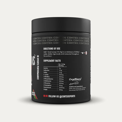 Conteh Sports Essential Gains 465g - Strawberry Lime manufacturer supplement facts and directions