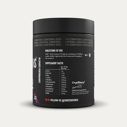 Conteh Sports Essential Gains 465g - Berry manufacturer supplement facts and directions