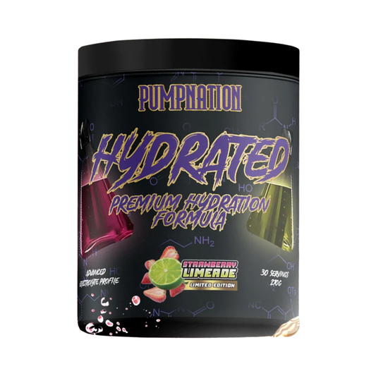 Pump Nation Hydrated 270g Strawberry Limeade packshot