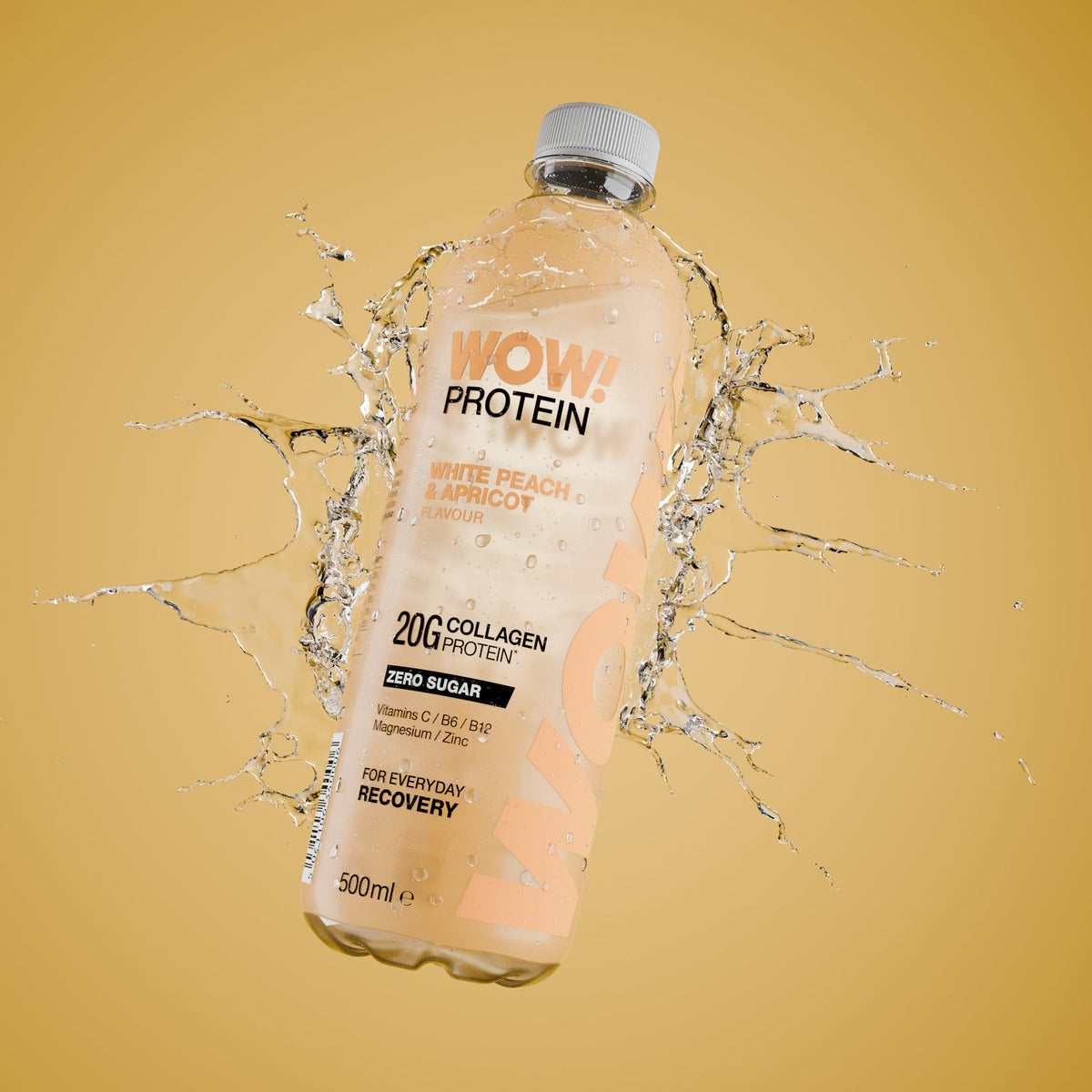 WOW! Protein 12x500ml White Peach & Apricot
