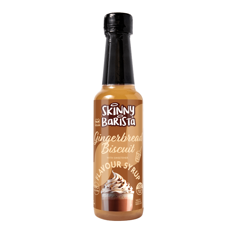 The Skinny Food Co Sugar Free Coffee Syrup 250ml - Gingerbread Biscuit