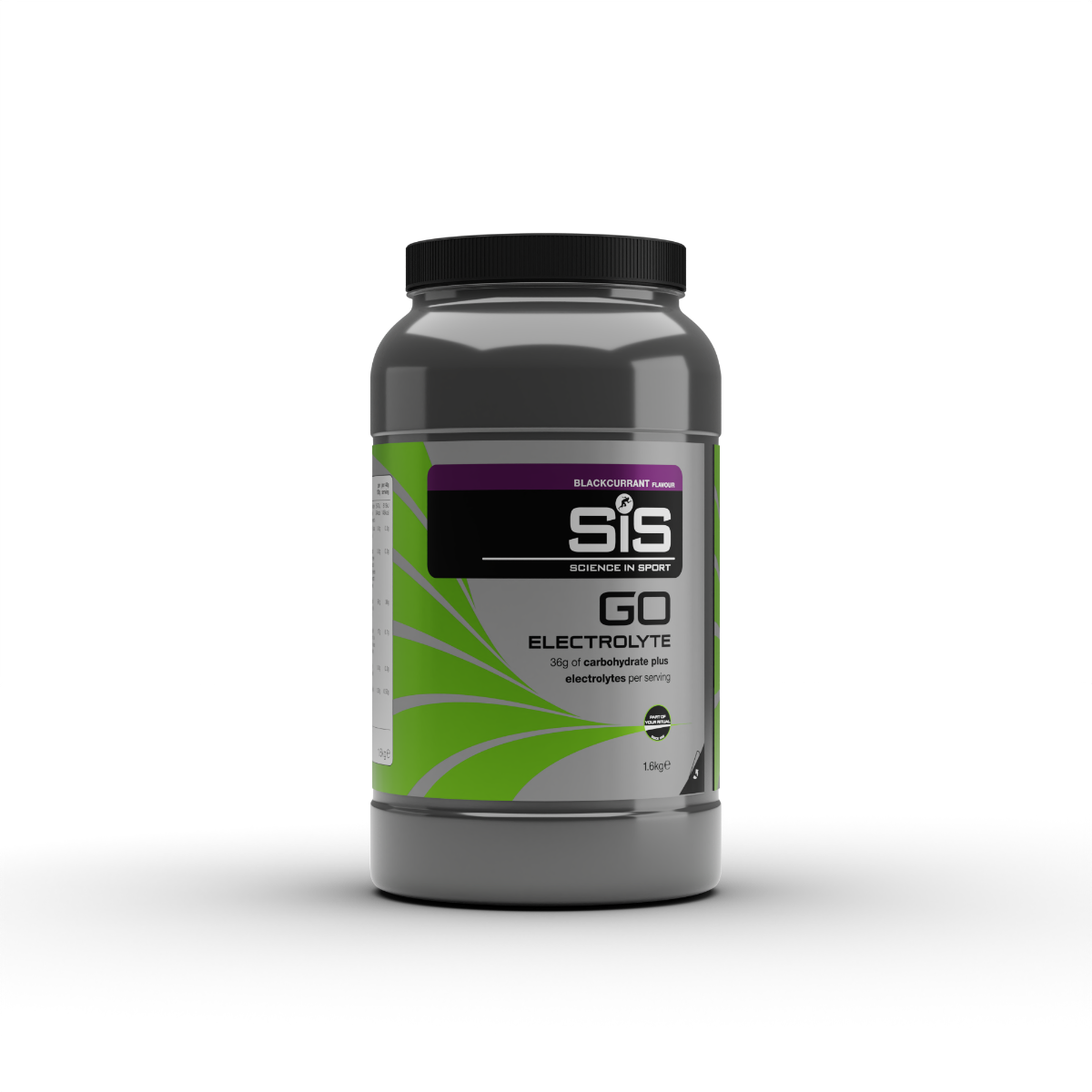 SIS (Science In Sport) Powder Go Electro 1.6kg Blackcurrant