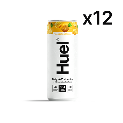 HUEL Daily A-Z Vitamins 12x330ml - Pineapple & Mango - manufacturer product image