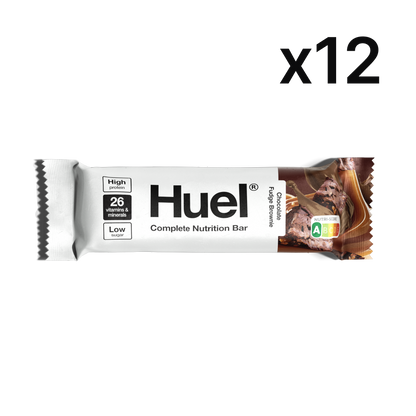 HUEL Complete Nutrition Bar 12x55g - Chocolate Fudge Brownie - manufacturer product image