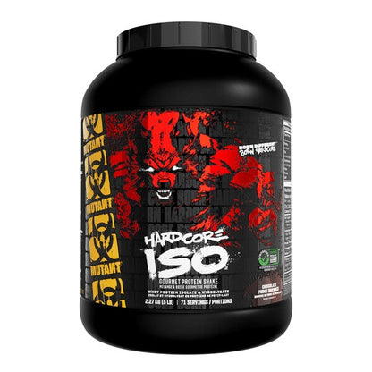 Mutant Hardcore Iso 2.27kg Chocolate Fudge Brownie packshot