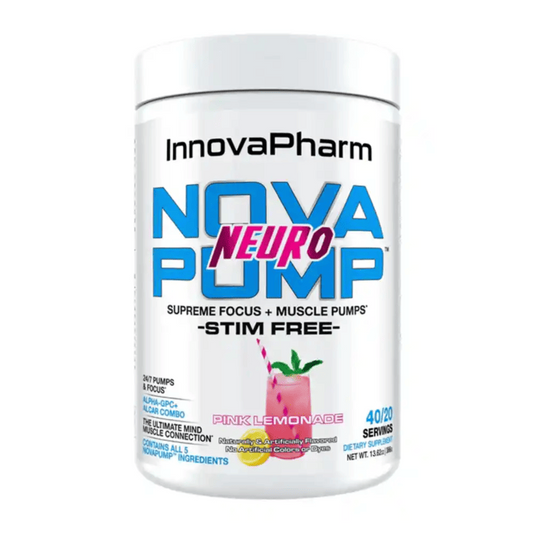 Innovapharm NovaPump Neuro 418g - Pink Lemonade product packaging